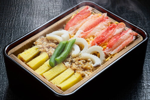 かに蒸し寿し