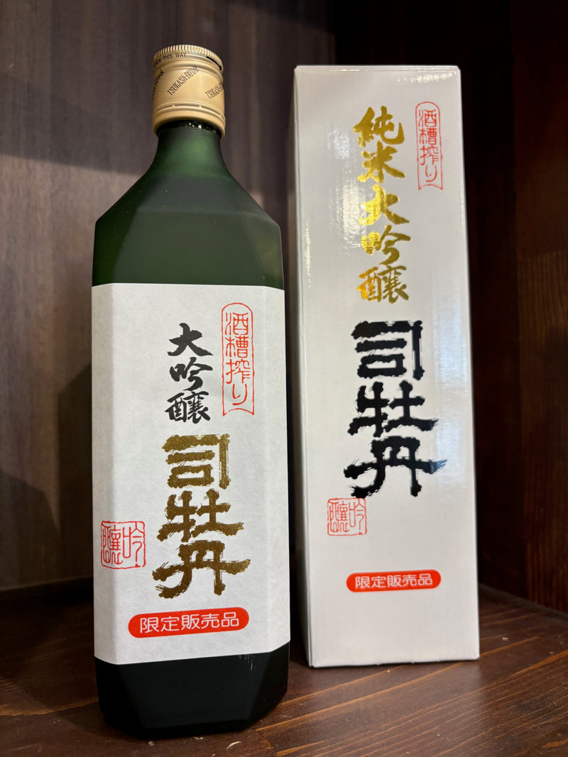 司牡丹 酒槽搾り　純米大吟醸　原酒　720ml