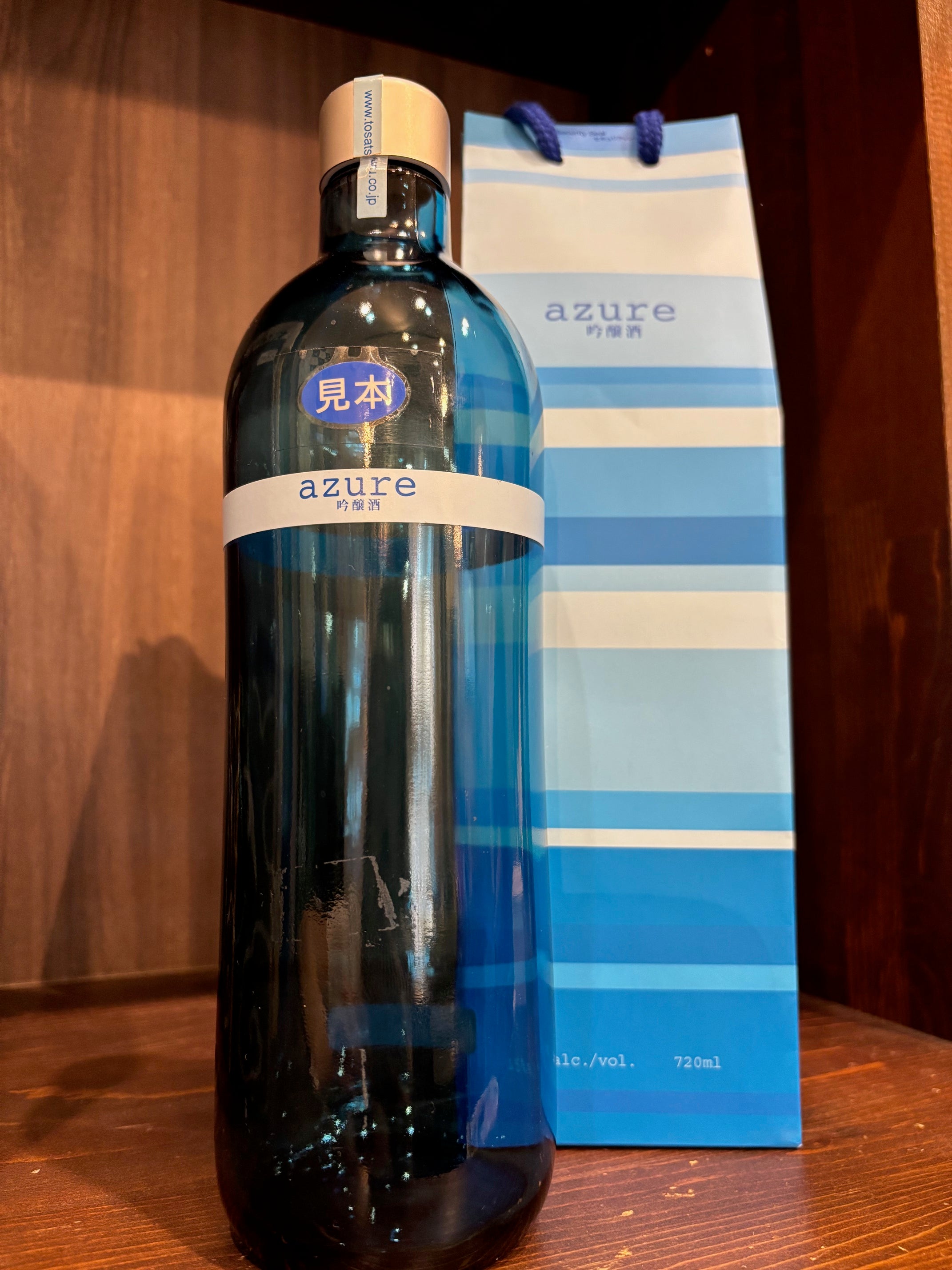 土佐鶴酒造　吟醸酒　azure（アジュール）　720ml
