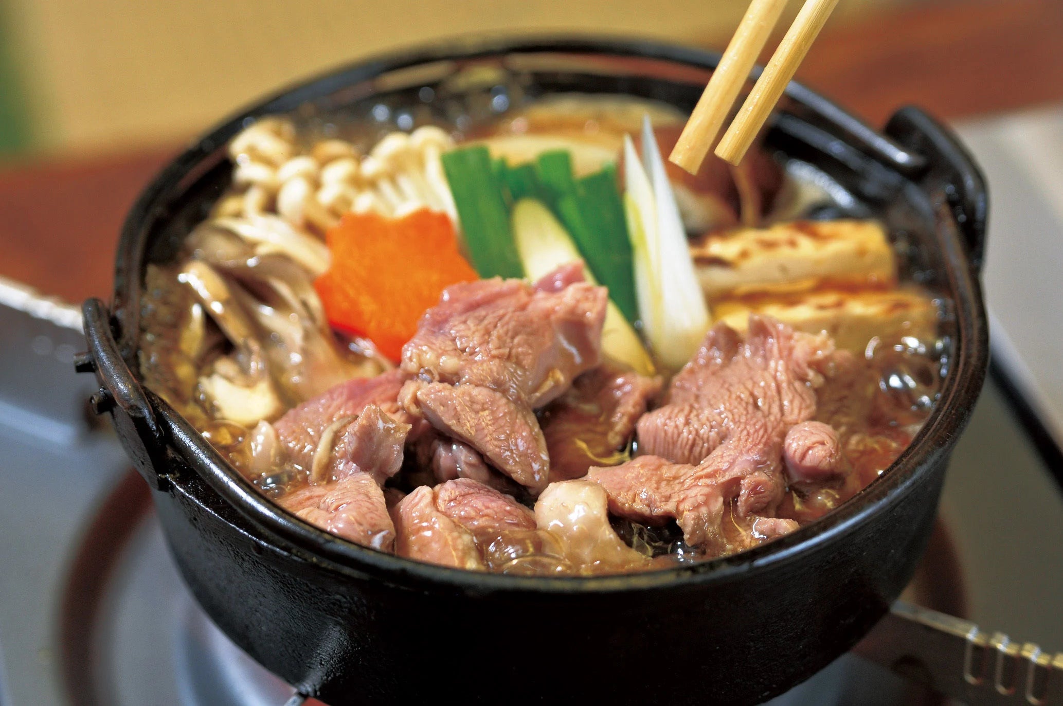 ごめんケンカシャモスキやきセット（3～4人前）